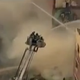 Firefighters work to put out the blaze left in the wake of a gas explosion in New York City’s East Harlem neighborhood, March 12, 2014.
YouTube screenshot